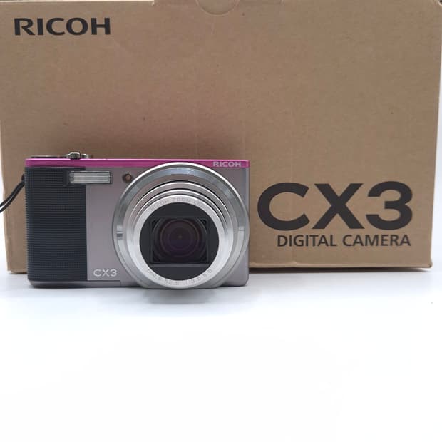 풀박 📸 리코 CX3 핑크 | 감성 줌 디카 🩷