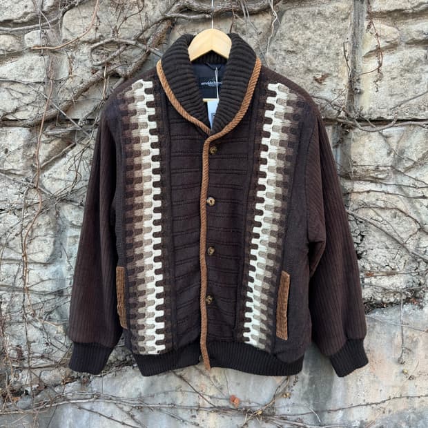 아놀드바시니 빈티지 니트 가디건 자켓