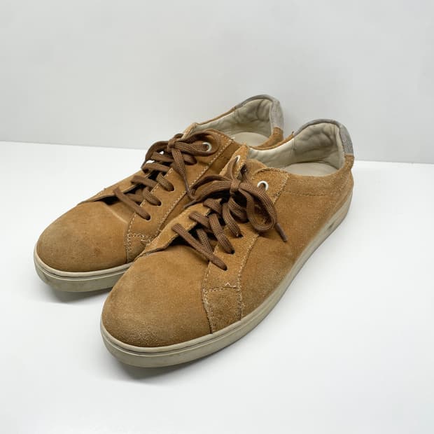 엘칸토 소가죽 스웨이드 스니커즈