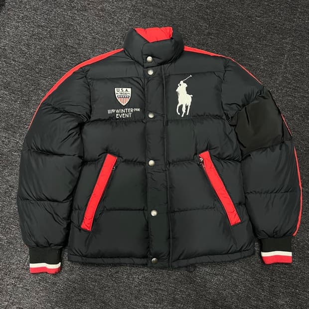 폴로 USA 레이싱 빅포니 패딩