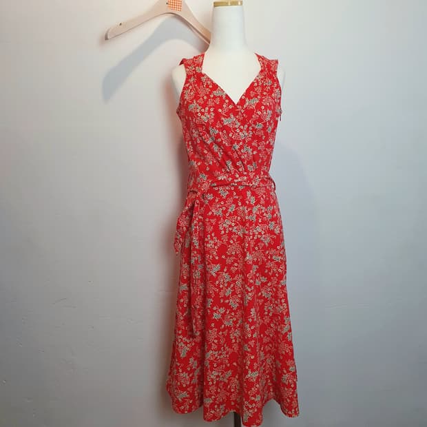 스칼렛 플라워 원피스 made in France