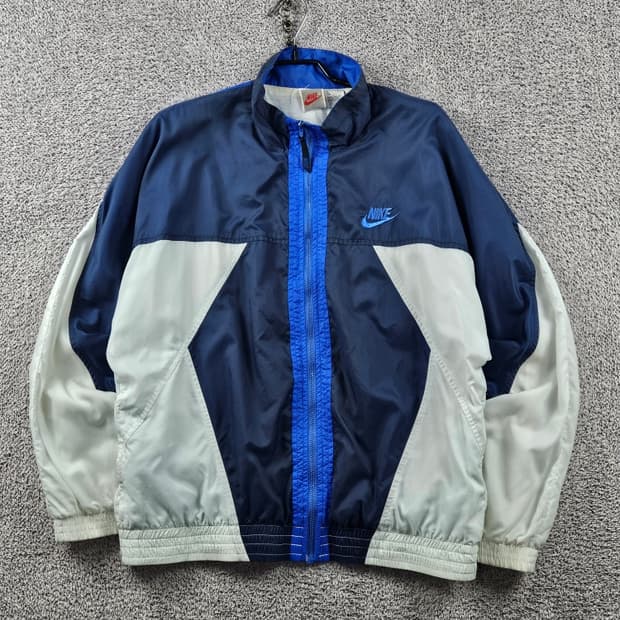 90's 나이키 컬러블록 윈드브레이커 바람막이 자켓 (L) / 11217