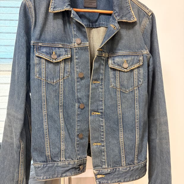 생로랑 14시즌 퍼머넌트 데님자켓