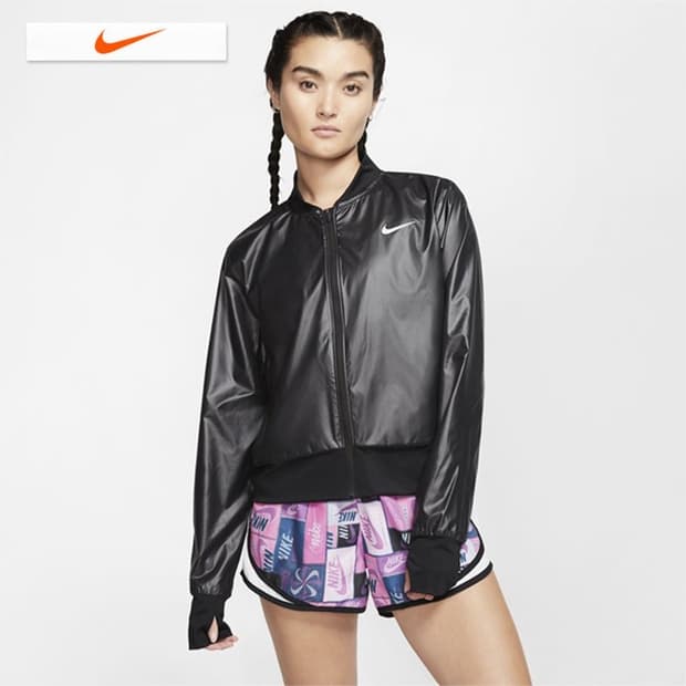 NIKE 나이키 여성 러닝 경량 바람막이 자켓 블랙 XL