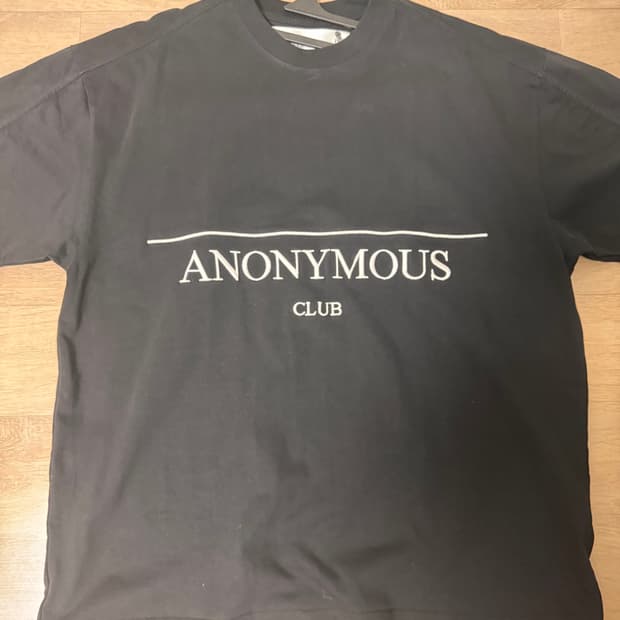 Anonymous club F&F sample tee