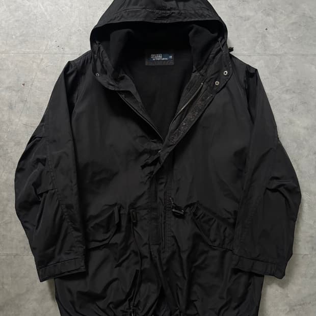 Polo 폴로 블랙 후드 자켓