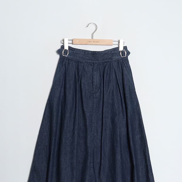  Dessin Gurkha Denim Skirt (26)