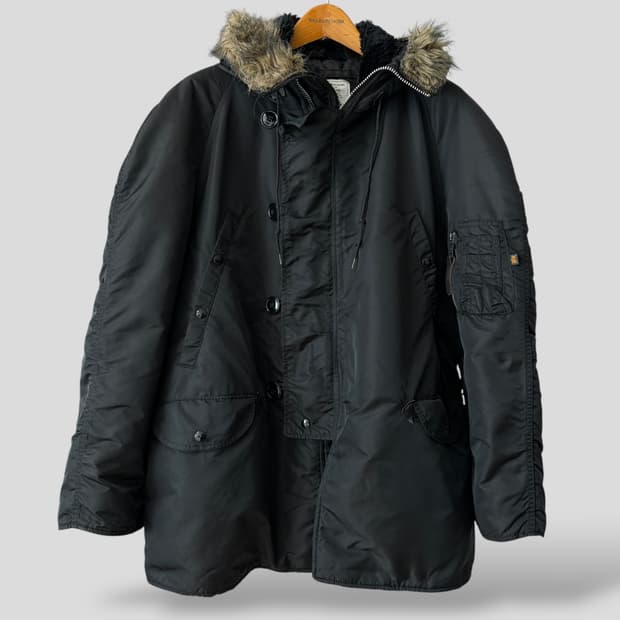 (L)알파인더스트리 n3b 파카 