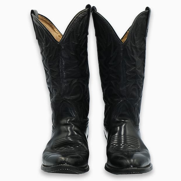 빈티지 저스틴 웨스턴 레더 부츠 9D(270)사이즈 BT27003