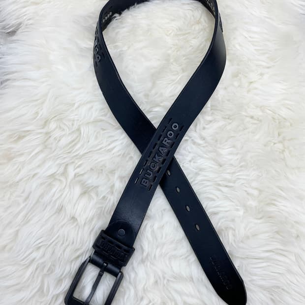 버커루 리얼레더 펀칭 버클 벨트