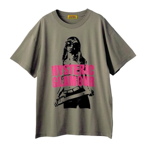 히스테릭글래머 라이트 마이 파이어 오버사이즈 반팔티