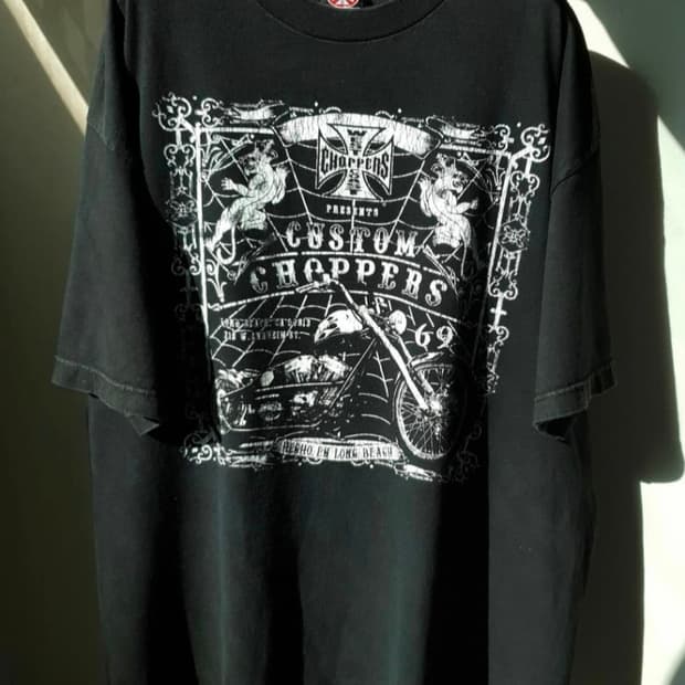 90s west coast choppers 프린트티