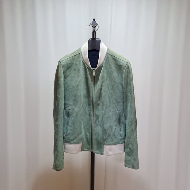 (택포) 솔리드옴므 스웨이드 블루종 50 B477