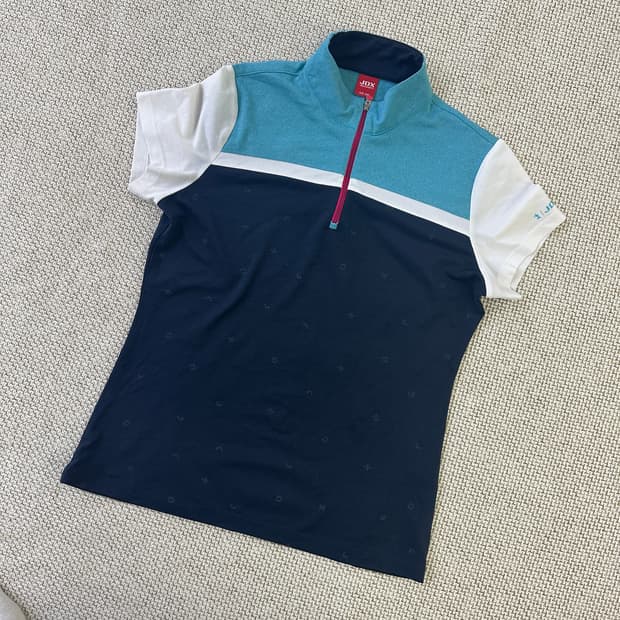 95 제이디엑스 하프집업 반팔 셔츠 0407D