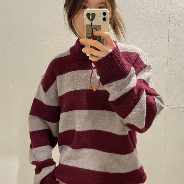 NEEDLES stripe knit
