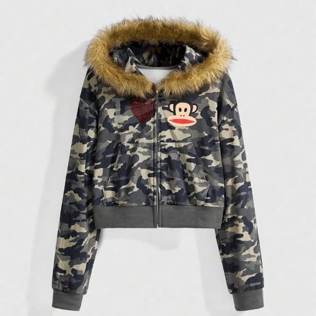 폴프랭크 후드 집업