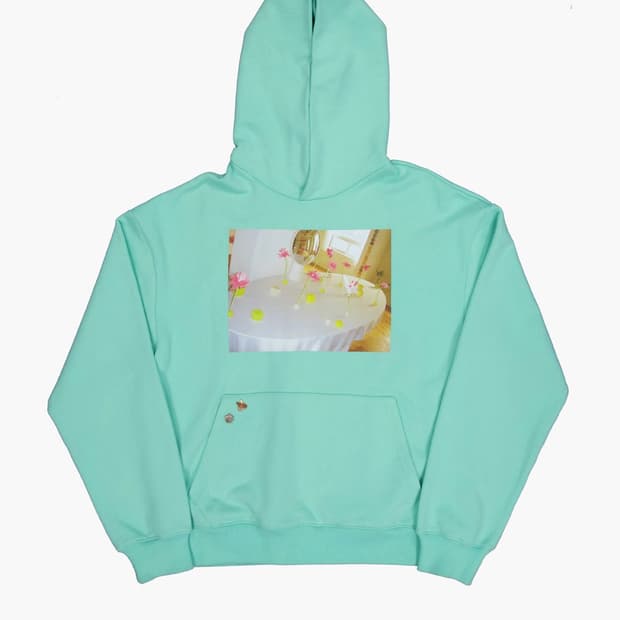 나비버스 avi garden Hoodie_Mint