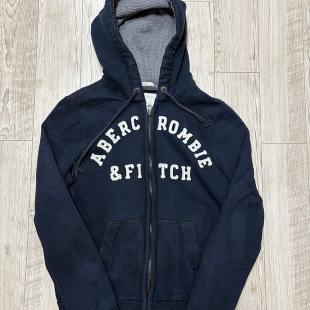 아베크롬비 후드집업 네이비 양홍원 m