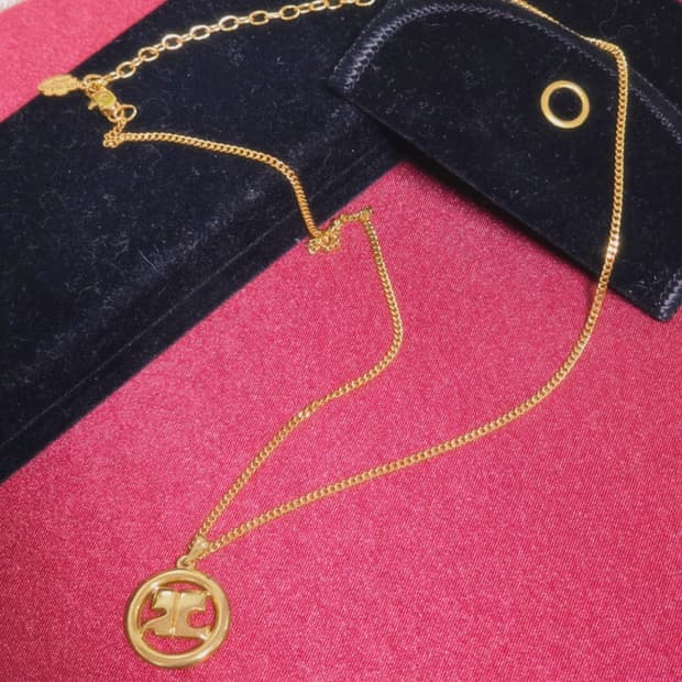 골드 꾸레쥬 목걸이