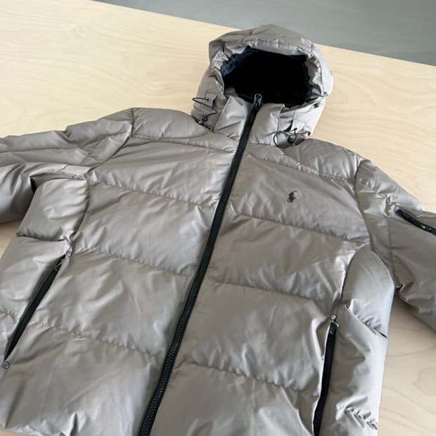 폴로 랄프로렌 베이지 패딩 XL