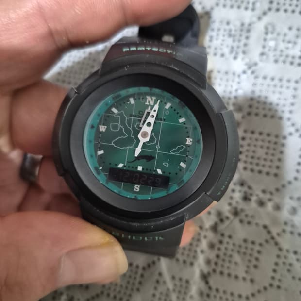 g shock  aw500d galrapagos