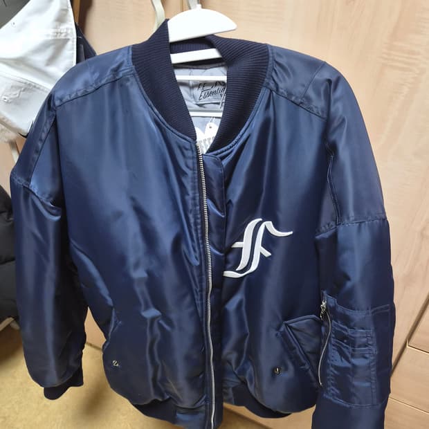 샵페어리 네이비 봄버 택있음 항공점퍼