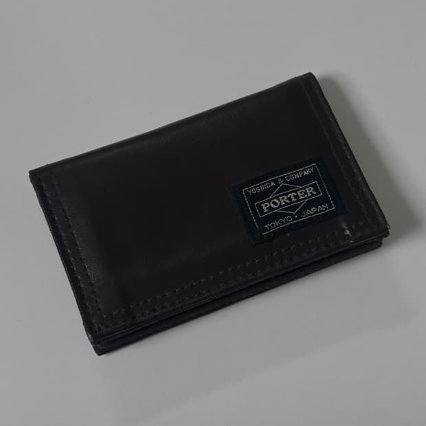 포터 Porter 프리스타일 카드 케이스 지갑 브라운