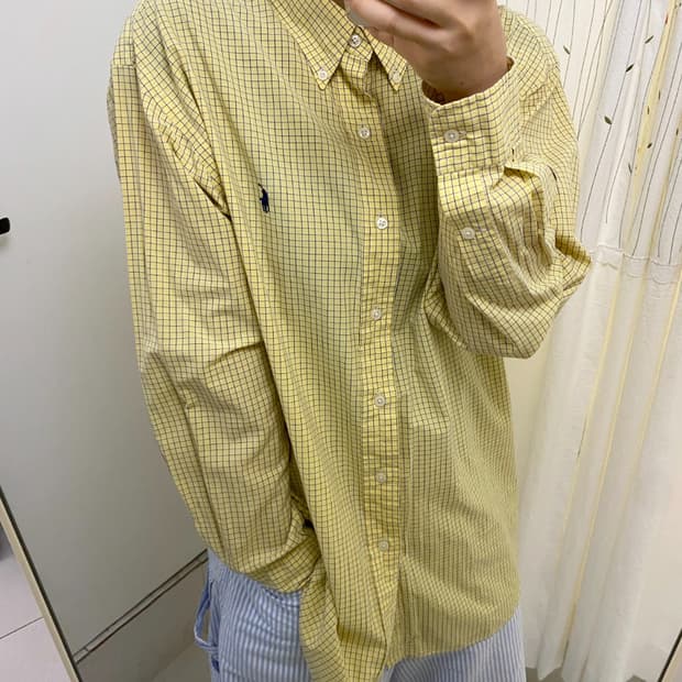 폴로 랄프로렌 체크 셔츠 (Man XL) AB0291