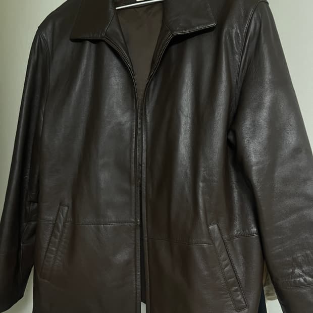 ELK nosamours leather 양가죽 자켓 105사이즈