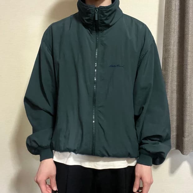 90s 빈티지 에디바우어 쉘드 자켓 - L