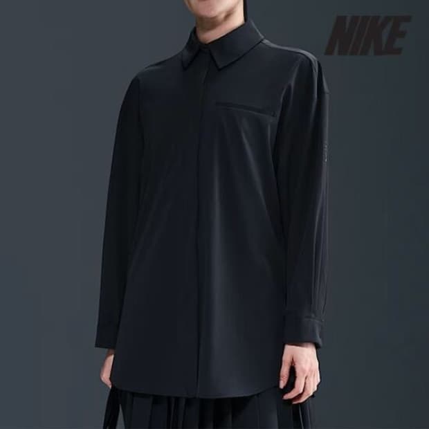 나이키 퍼펙트스트레치 블랙 셔츠