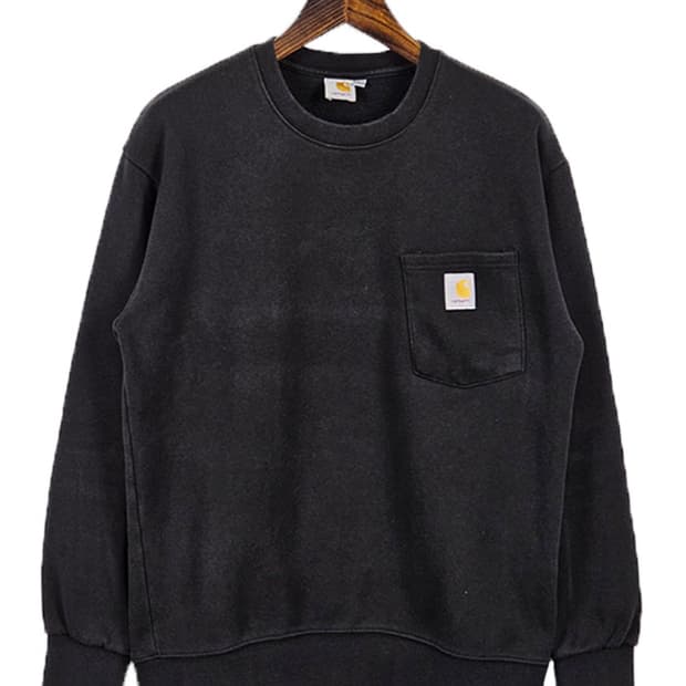 [XL] 칼하트 포켓 라운드 기모 스웻 셔츠