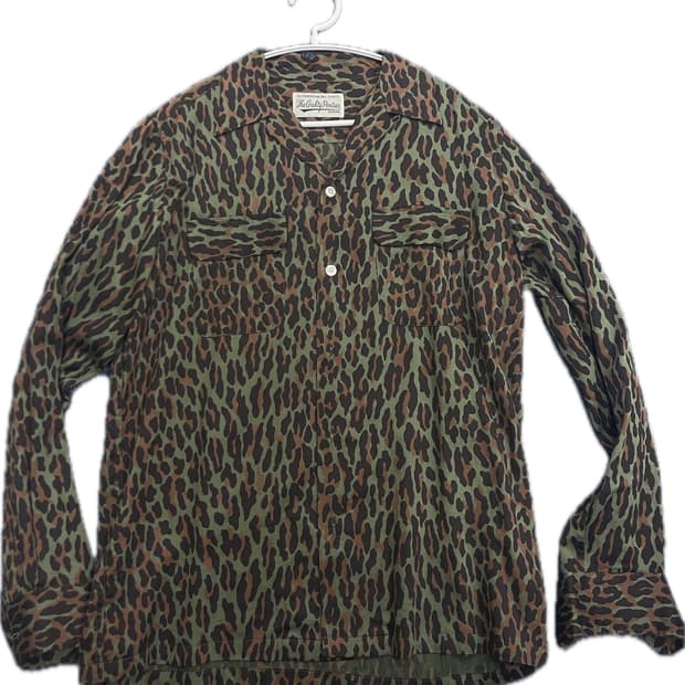 와코마리아 레오파드 셔츠