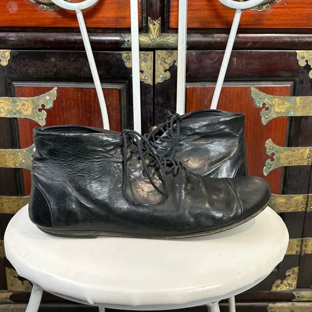 마르셀 디어스킨 레이스업 앵클 부츠