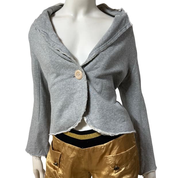 세실맥비 그레이 코튼 자켓