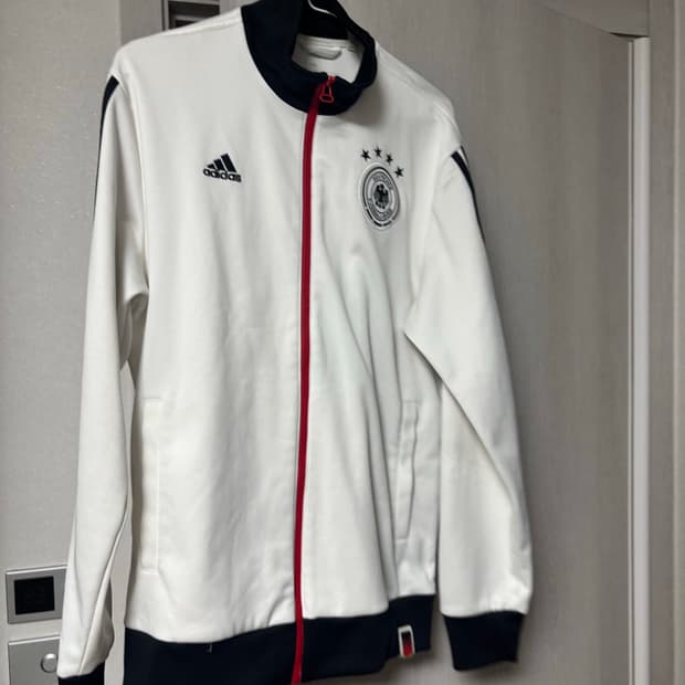 희귀 아디다스 흰검 오레오 독일 국대 트랙탑 져지