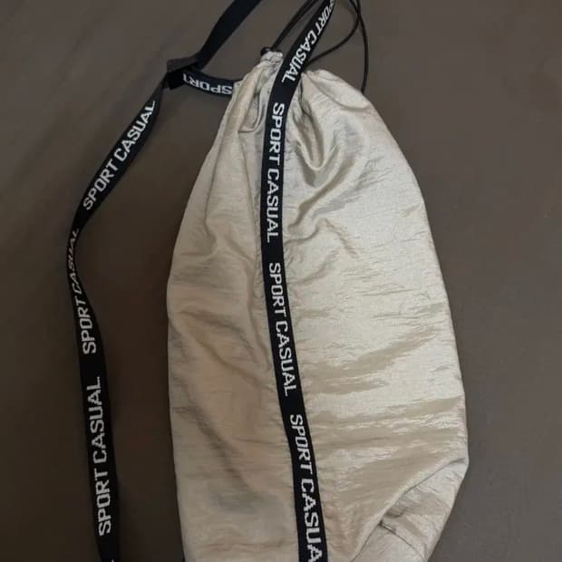 헤리티지플로스 크로스백 베이지