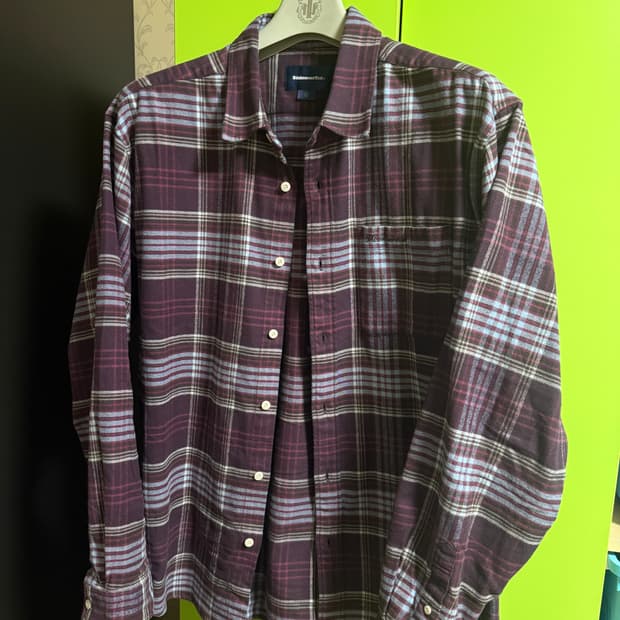 디스이즈네버댓 플란넬 셔츠