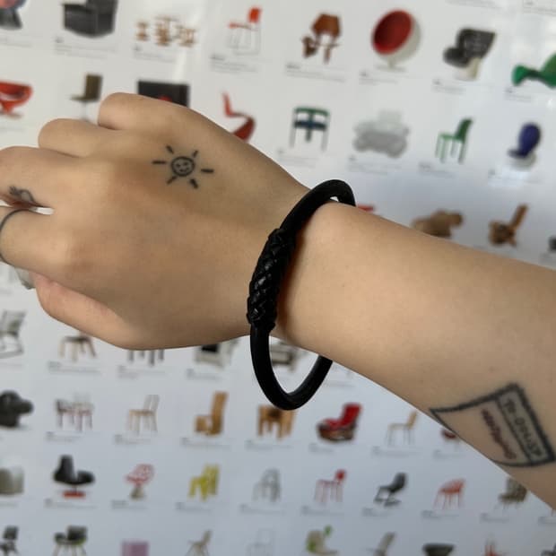 mens leather bracelet cowhide 남자 가죽 팔찌