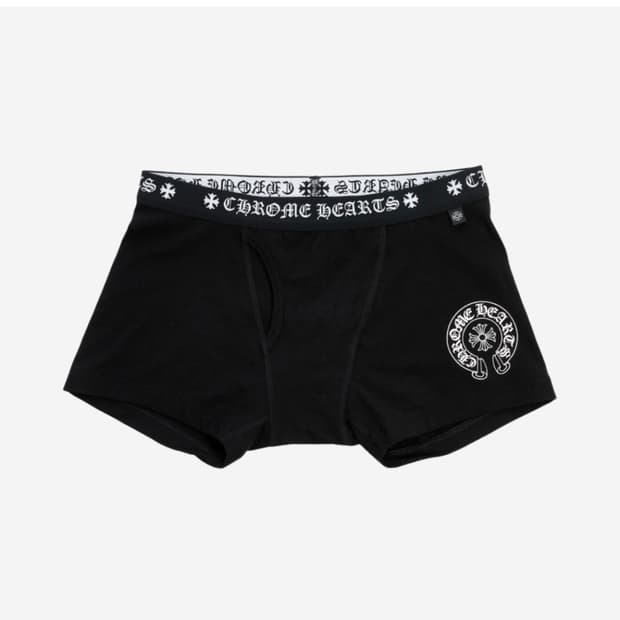 크롬하츠 복서 브리프 블랙 s