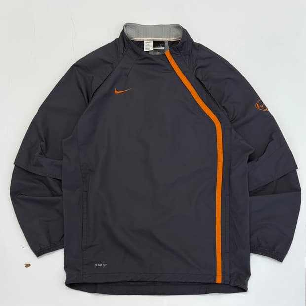 Nike 나이키 빈티지 그레이 바람막이 웜업