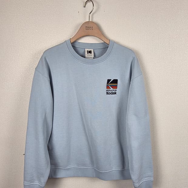 코닥 레인보우 라이트웜 기모 맨투맨 90(S)