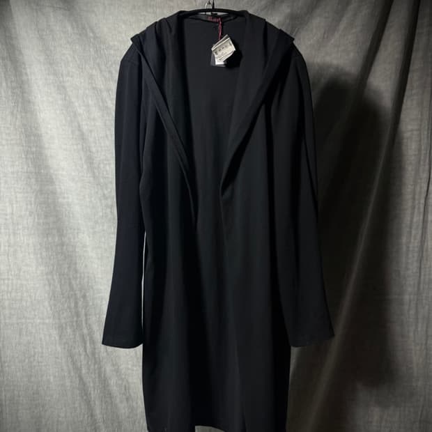24ss Long Hooded Cardigan