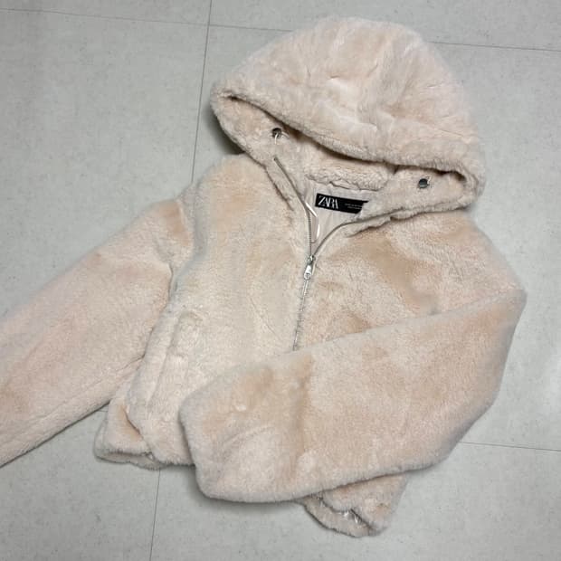 자라 ZARA 퍼 집업