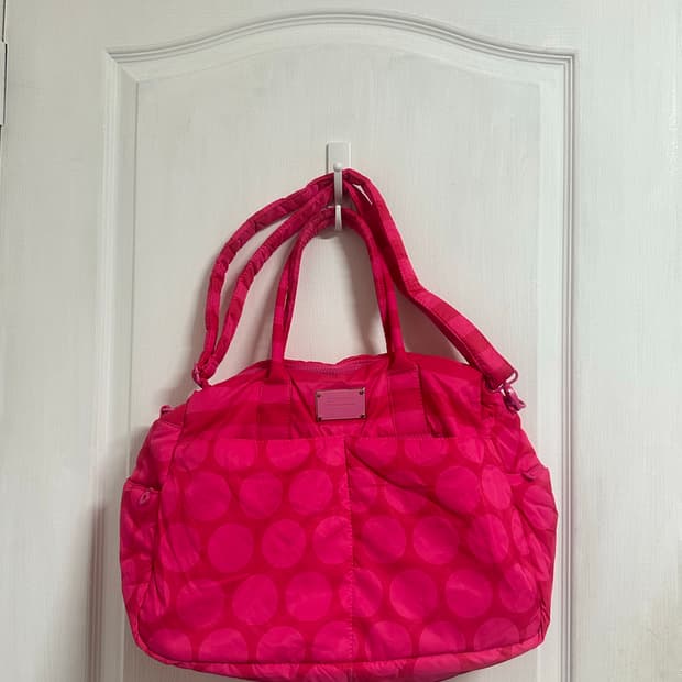 vovarova 핫핑크도트 숄더백 크로스백