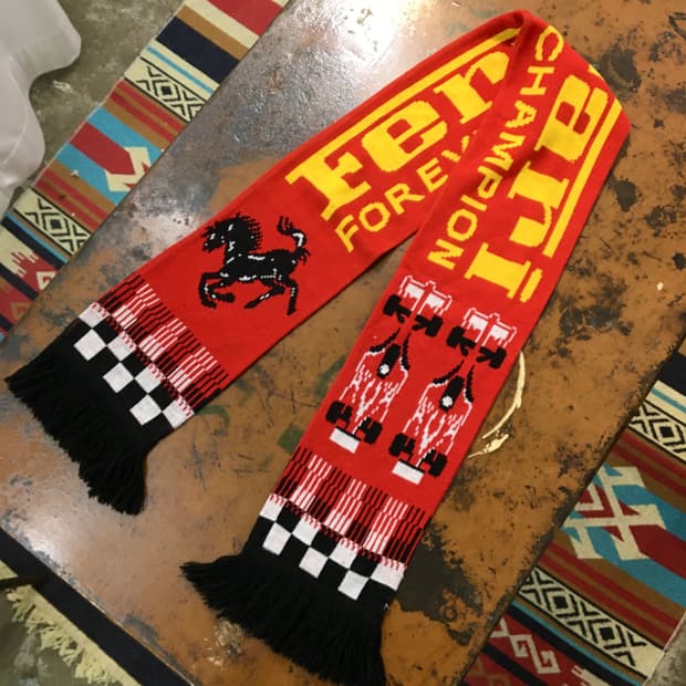 페라리 F1 포뮬러 원 머플러 남녀공용