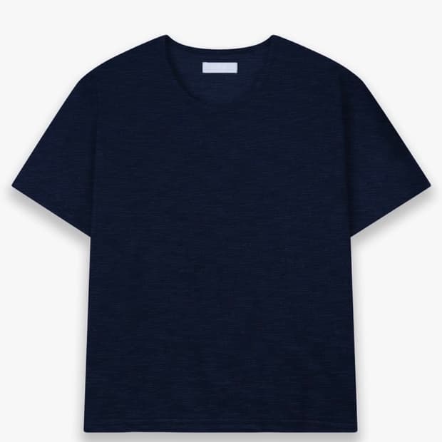 les Fin t-shirt navy 2 size