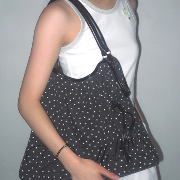 배드블루 별 딤섬백 차콜