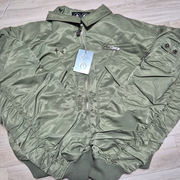 떠그클럽 라이트닝버드 ma-1 올리브 3사이즈