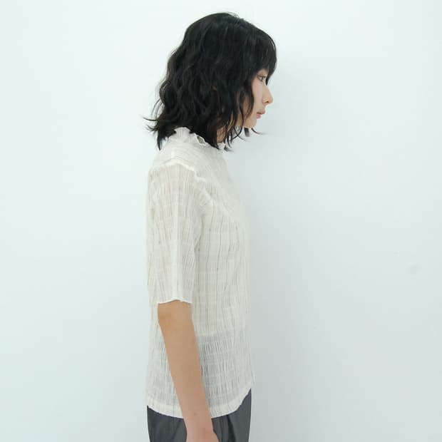 Made in japan pleats top